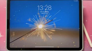 การวาดภาพบน iPad｜เชิญเพื่อนของคุณมาวาดดอกไม้ไฟที่สวยงามให้กับคุณ｜สอนวาดภาพระบายสี #procreatepainting