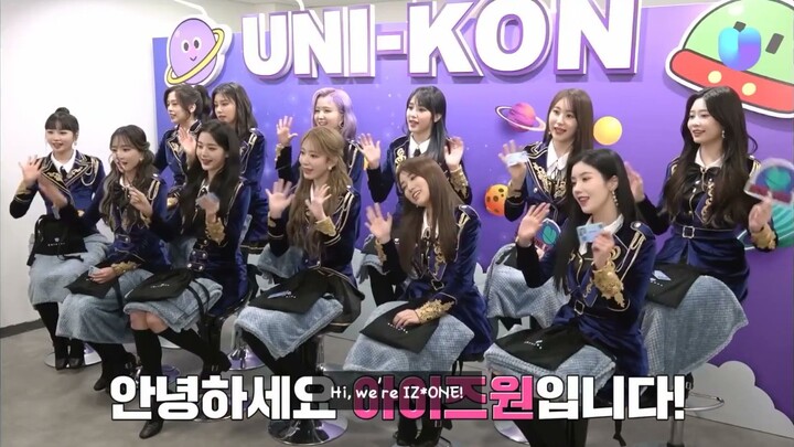 [ENG SUB] IZONE UNI-KON Behind