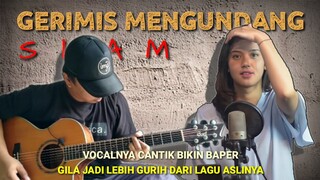 TAK DISANGKA JADI SEGURIH INI SUARANYA‼️Alip Ba Ta Feat Syiffa Syahla | GERIMIS MENGUNDANG - Slam