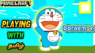 Minecraft Tamil | But Playing With Doraemon 😍 | George Gaming |