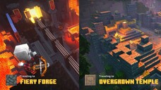Bermain Minecraft Dungeons Mission Map Overgrow Tample & Fiery Forge | Level +25, Ber 3 Player
