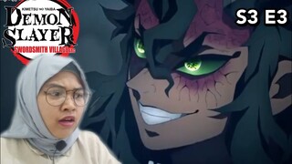 INTO ACTION AGAIN WITH UPPER 4 | Demon Slayer Season 3 Episode 3 REACTION INDONESIA