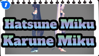 [Hatsune Miku/MMD] Karune&Miku--- Wish to See You Burning_1