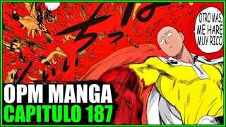 OPM 187 - 232 SAITAMA SE VOLVERÁ MILLONARIO GRACIAS A SU FUERZA ONE PUNCH MAN MANGA