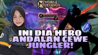 HERO KESUKAAN PLAYER CEWE ROLE JUNGLER! | MLBB Gameplay