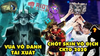 Update LMHT: DAMWON Gaming chốt sổ trang phục CKTG 2020 – Tướng mới Vua Vô Danh lộ diện