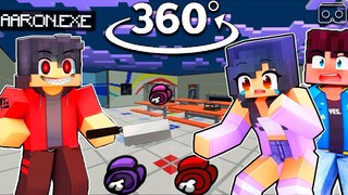 APHMAU saving friends from AARON Impostor - Minecraft 360°