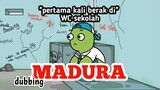 pertama kali berak di WC sekolah - animasi dubbing Madura - EP animation