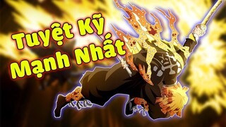 Top 10 Tuyệt Kỹ Mạnh Nhất trong Kimetsu no Yaiba | Hỏa Lôi Thần Của Zenitsu?