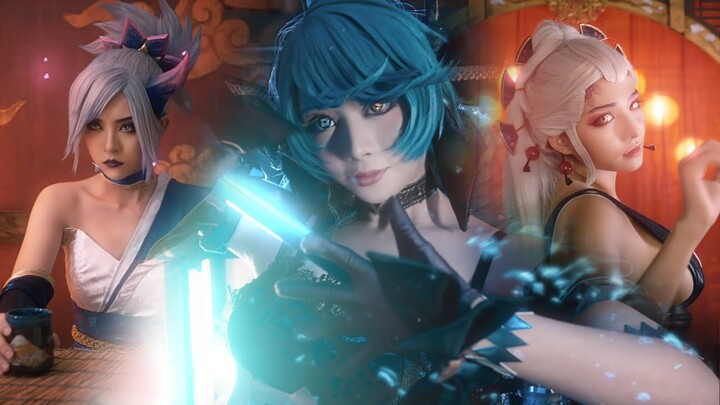 This is the Best Cosplay Remix Mashup 13 and it's magical (Daki, Spirit Blossom Riven, Nero)