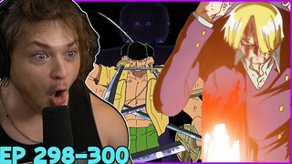 DEMON GOD ZORO & SANJI DIABLE JAMBE!!! || One Piece Reaction
