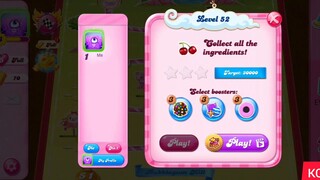 CANDY CRUSH SAGA LEVEL 52 (NEW VERSION)