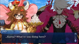 [FGO NA] Jinako being stubborn and giving Karna some trouble - Lostbelt 4 Section 3-4 Battle