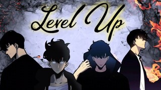 Solo Leveling [Level Up] ⚠️AMV ini menunjukan seberapa kuat sung jin woo itu⚠️