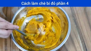 cách làm chè bí đỏ phần 4