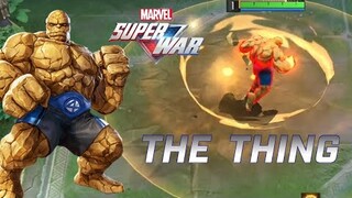 MARVEL Super War: New Hero THE THING Gameplay (Second Beta)