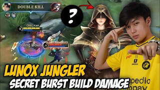 LUNOX SECRET BURST BUILD DAMAGE | Onic Esports Gameplay