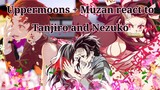 [] Uppermoons and Muzan react to Tanjiro and Nezuko vs Daki [] Demonslayer [] Reaction Video []