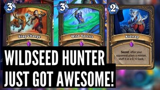 WILDSEED Hunter looks LEGIT! My favorite Rogue SECRET yet! | Castle Nathria Card Review