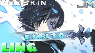 MobileLegend - Mod Anime Skin Ling x Kirito Kazuto Full Hiệu Ứng | JinMoba