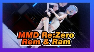 [MMD Re:Zero / Rem] Rem & Ram dalam Baju Hangat Tak Berpunggung