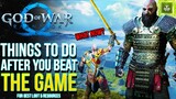 God of War Ragnarok - Top 7 Things To Do After Beating The Game! GoW Ragnarok End Game Tips & Tricks
