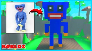 BUILD BATTLE #7 Bikin Huggy Wuggy & Doraemon! - Roblox Indonesia