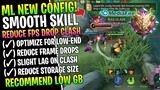 New! ML Config Smooth Skill Effect Optimize Smooth Clash Anti FPS Drop 120 FPS ML - Mobile Legends