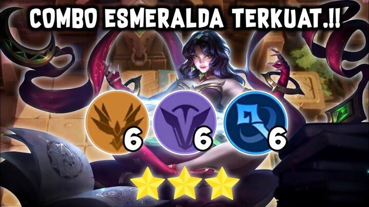 COMBO TERKUAT ESMERALDA.!! 6 LIGHTBORN + 6 SUPERHERO + 6 MAGE.!! MAGIC CHESS MOBILE LEGENDS