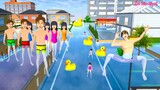 Yuta Mio Berenang Di Air Banjir M0nster Ubah Jadi Banjir Bebek - Sakura Simulator @Ebi Gamespot
