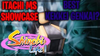 (SHOWCASE) NEW BEST KEKKEI GENKAI?  ITACHI MS SHOWCASE| Shinobi Life 2 RPG