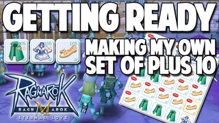 MAKING 3 +10 ITEMS FOR MY SUPPORT MINSTREL - RAGNAROK MOBILE SEA