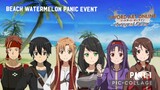 Sword Art Online Integral Factor: Beach Watermelon Panic Event Part 1