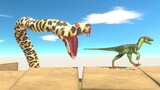 Who Can Not Fall into LEOPARD PYTHON Cage - Animal Revolt Battle Simulator