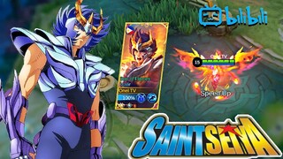 IS THIS THE NEW PHEONIX IKKI SAINT SEIYAH SKIN ! 😳😳[  SAINT SEIYAH × MLBB SKIN COLLABORATION ]