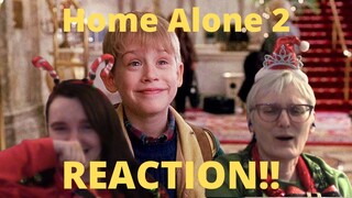 "Home Alone 2: Lost in New York" REACTION!! Kevin back at his antics...