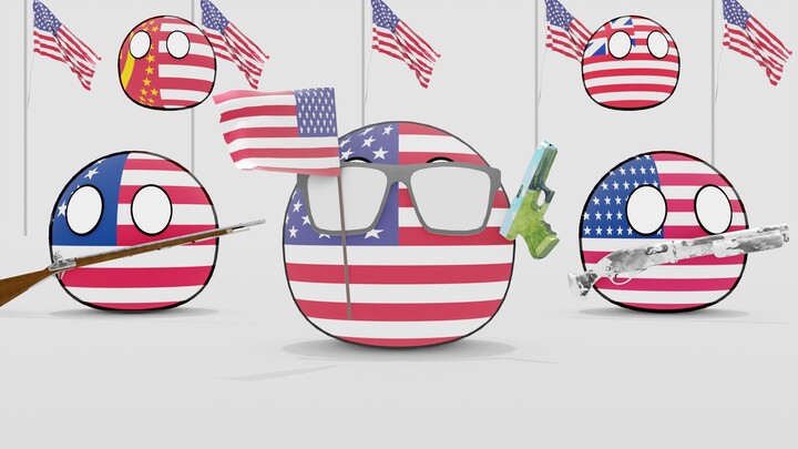 【Polandball】American Revolution, but the first free gun