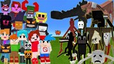 Friday Night Funkin' vs. Trevor Henderson Creatures in Minecraft | RUMBLE BATTLE !!