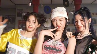 babymonster ruka,asa and chiquita drip dance challenge