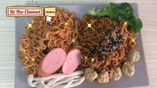 Bé Heo Channel | ĂN THỬ MÌ CAY SAMYANG VÀ CÁI KẾT...|ĂN CÙNG BÉ HEO