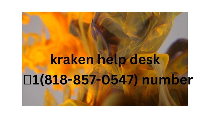 kraken help desk 📞1(818-857-0547) Care Number USA ✅