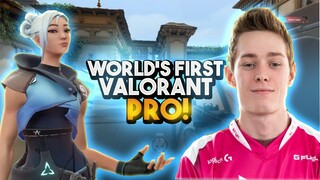 Meet the World's First VALORANT PROFESSIONAL PLAYER