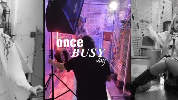 once busy day!