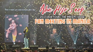 [Part2] BENCH: 2023 Ahn Hyo Seop Asia Tour (The Present Show) MANILA