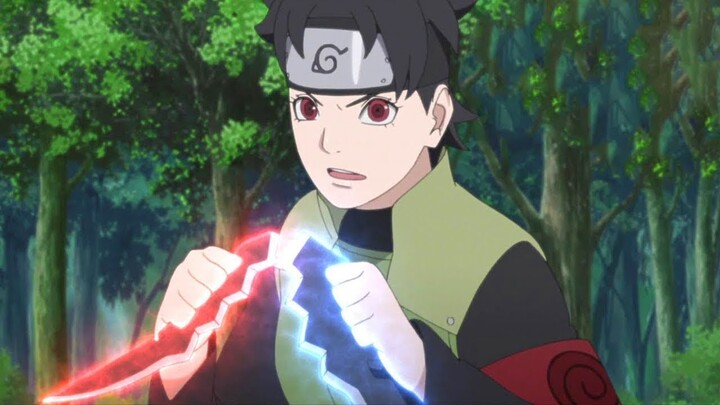 Mirai Usa Las Cuchillas De Chakra De Asuma Y Genjutsu De Kurenai Contra El Equipo Boruto