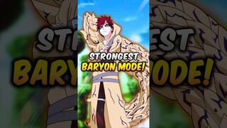 Can All JINCHURIKI Use BARYON Mode?