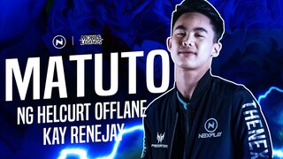 MATUTO NG HELCURT OFFLANE KAY RENEJAY (Renejay Mobile Legends Full Gameplay)