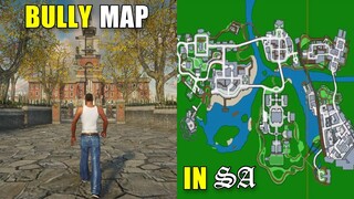 BULLWORTH MAP (BULLY) in GTA San Andreas (SA_DirectX 3.0)