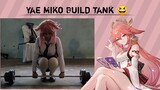 Waduh..!! ketemu Yae Miko Build Tank di Event Wibu 😆