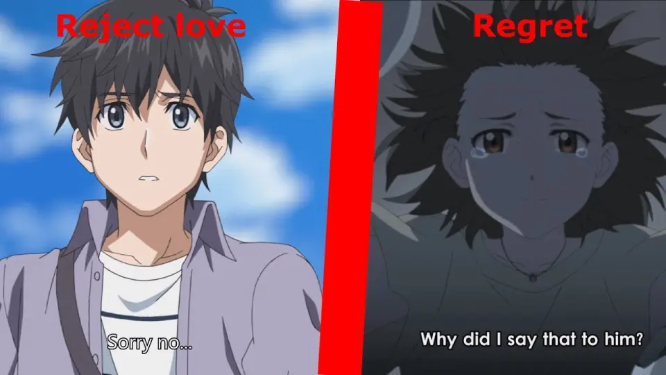 Most SAD Anime Love Rejection But Girl Regret - Bilibili